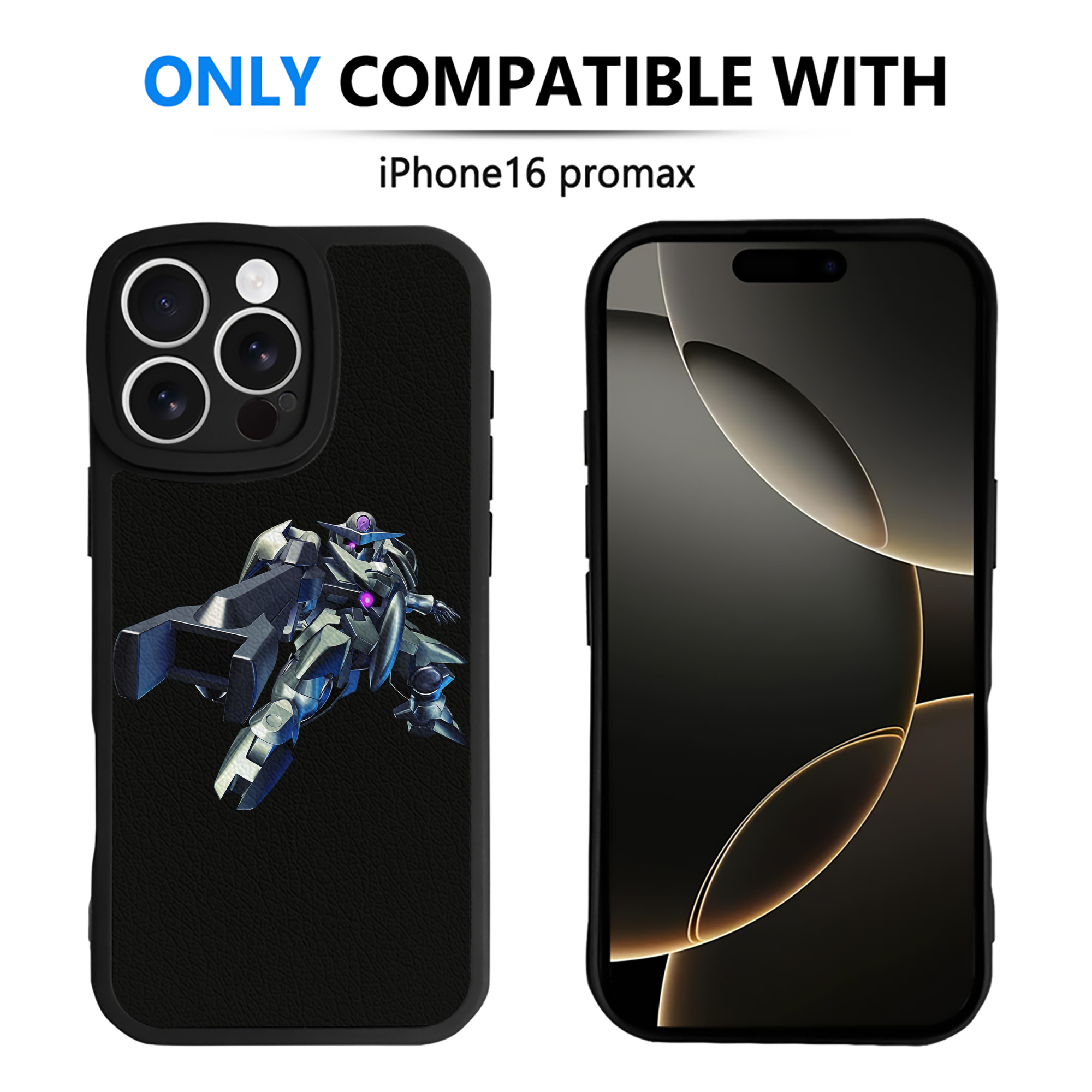 （画像用） 機動戦士ガンダム Mobile Suit Gundam 【iPhone 16シリーズ対応】シリコンスマホケース（レザー調） 材質：シリコン